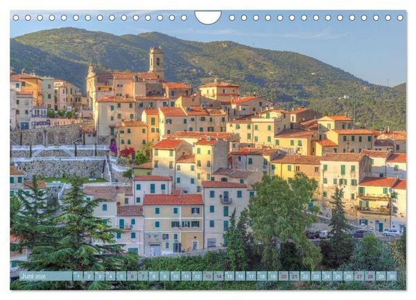 Produktbild: Trauminsel Elba: Mediterranes Paradies f&uuml;r Romantiker (Wandkalender 2026 DIN A4 quer), CALVENDO Monatskalender