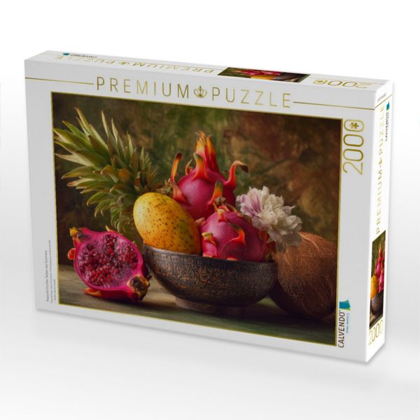 Produktbild: CALVENDO Puzzle Tropische Fr&uuml;chte, Farben des Sommers | 2000 Teile Lege-Gr&ouml;&szlig;e 90x67cm Foto-Puzzle f&uuml;r gl&uuml;ckliche Stunden