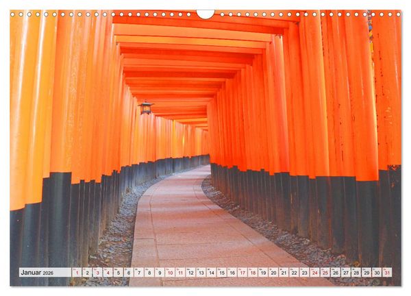 Produktbild: Japan das Land der aufgehenden Sonne (Wandkalender 2026 DIN A3 quer), CALVENDO Monatskalender