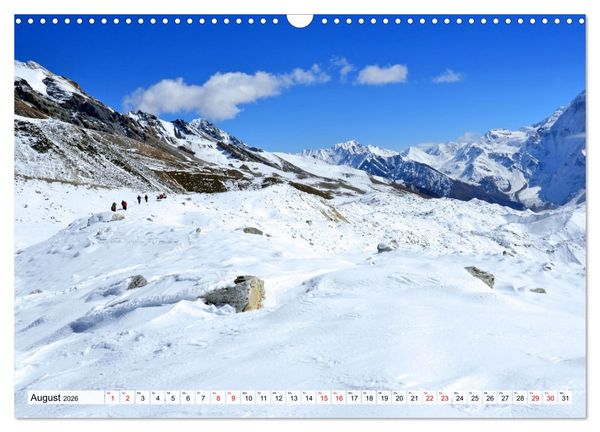 Produktbild: MANASLU HIMAL gewaltige Bergriesen (Wandkalender 2026 DIN A3 quer), CALVENDO Monatskalender