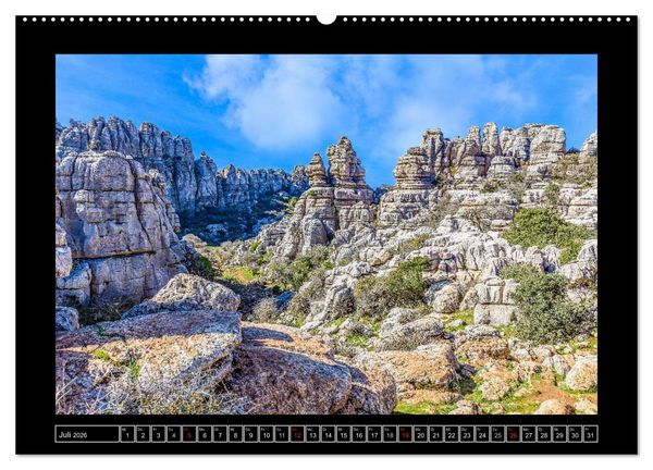 Produktbild: Andalusien - Die Seele Spaniens (hochwertiger Premium Wandkalender 2026 DIN A2 quer), Kunstdruck in Hochglanz
