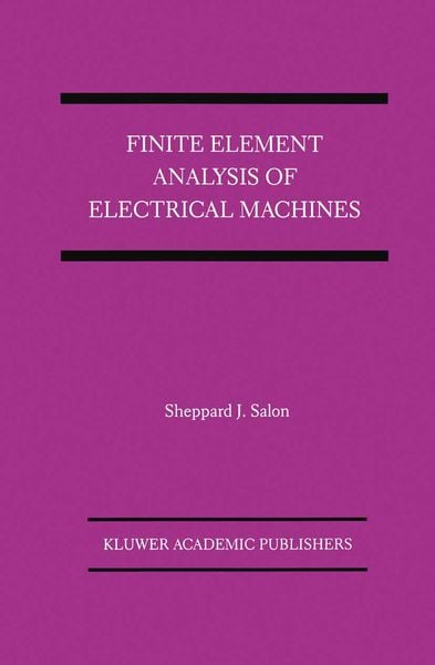 Produktbild: Finite Element Analysis of Electrical Machines