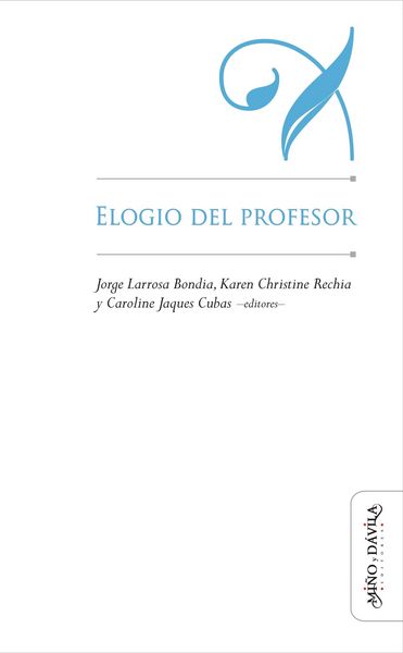 Produktbild: Elogio del profesor
