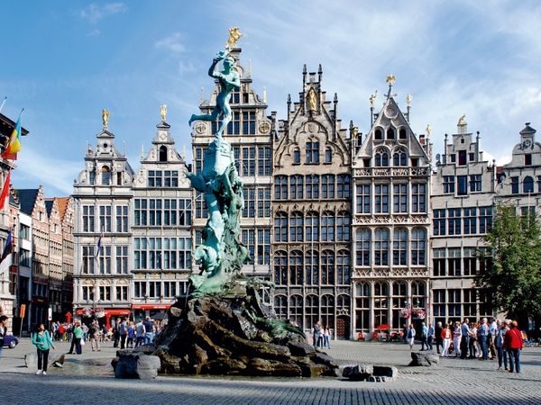 Produktbild: CALVENDO Puzzle Ein Motiv aus dem Kalender Antwerpen, die fl&auml;mische Hafenstadt | 1000 Teile Lege-Gr&ouml;&szlig;e 64x48cm Foto-Puzzle f&uuml;r gl&uuml;ckliche Stunden
