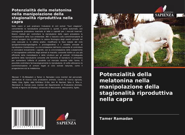 Produktbild: Potenzialit&agrave; della melatonina nella manipolazione della stagionalit&agrave; riproduttiva nella capra