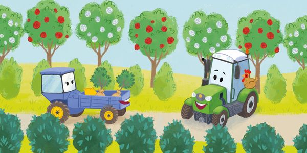 Produktbild: Kleine bunte Buggy-Welt - Traktor Leonards Fahrzeug-Freunde & Traktor Leonards Bauernhof