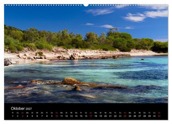 Produktbild: Sardinien (hochwertiger Premium Wandkalender 2027 DIN A2 quer), Kunstdruck in Hochglanz