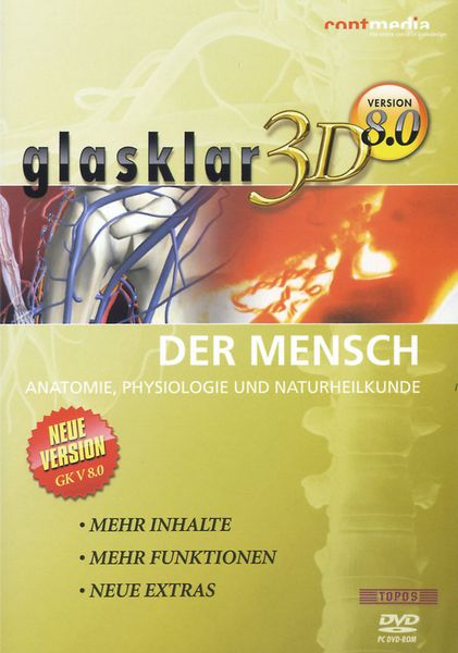 Produktbild: Glasklar 3D V8.0 - Der Mensch