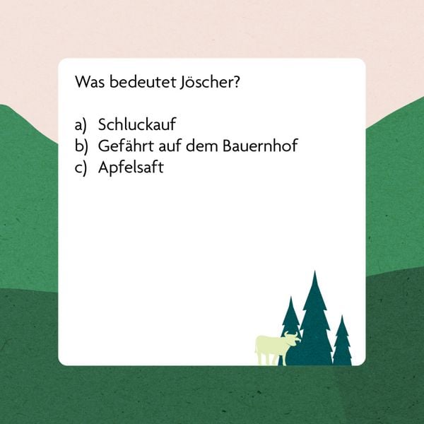 Dialekt-Quiz Schweiz