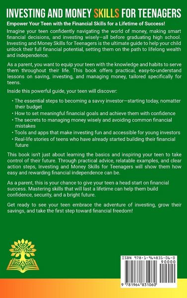 Produktbild: Investing and Money Skills for Teenagers