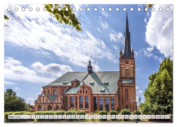 Produktbild: STETTIN Impressionen aus dem Stadtherzen (Tischkalender 2026 DIN A5 quer), CALVENDO Monatskalender
