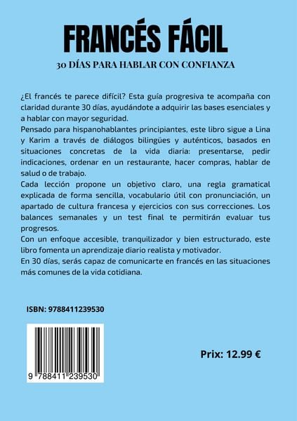 Produktbild: Franc&eacute;s F&aacute;cil: 30 D&iacute;as para Hablar con Confianza