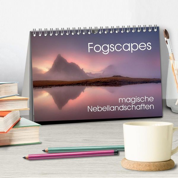 Produktbild: Fogscapes - magische Nebellandschaften (Tischkalender 2027 DIN A5 quer), CALVENDO Monatskalender