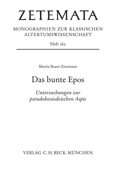 Produktbild: Das bunte Epos
