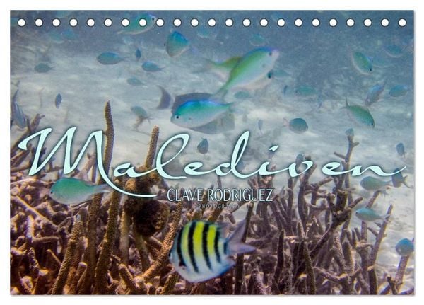 Produktbild: Unterwasserwelt der Malediven III (Tischkalender 2026 DIN A5 quer), CALVENDO Monatskalender
