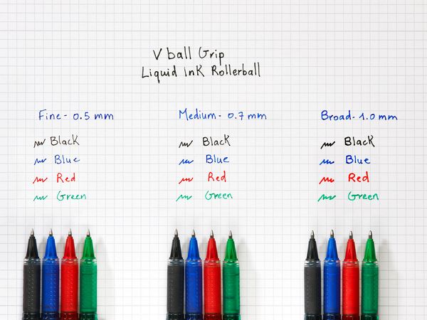 Produktbild: PILOT Tintenroller V Ball 10 Grip rot