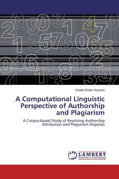 Produktbild: A Computational Linguistic Perspective of Authorship and Plagiarism