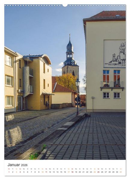 Produktbild: Die Stadt Hettstedt (Wandkalender 2026 DIN A2 hoch), CALVENDO Monatskalender