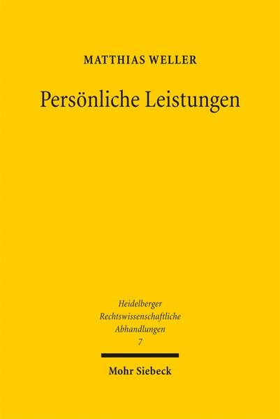 Produktbild: Pers&ouml;nliche Leistungen