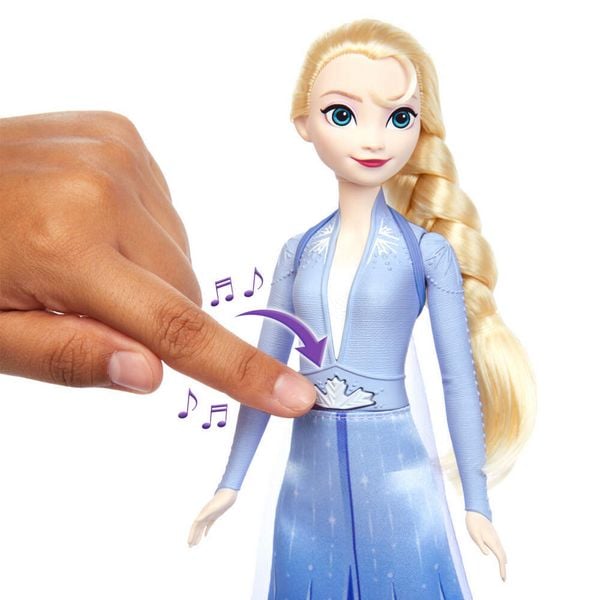 Produktbild: Disney Die Eisk&ouml;nigin Singende Puppe Elsa "Wo noch niemand war" (D, I, E, F)