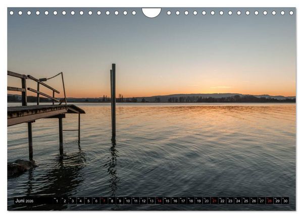 Produktbild: BODENSEE (Wandkalender 2026 DIN A4 quer), CALVENDO Monatskalender