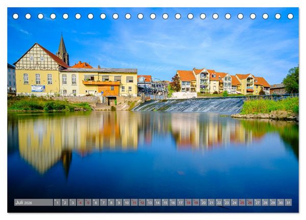 Produktbild: Ein Blick auf Rotenburg an der Fulda (Tischkalender 2026 DIN A5 quer), CALVENDO Monatskalender