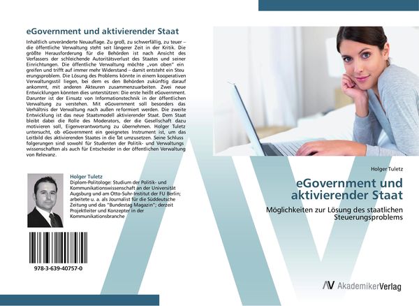 Produktbild: eGovernment und aktivierender Staat