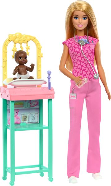 Produktbild: Barbie Nurturing Playset: Kinder&auml;rztin