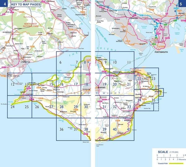 Produktbild: Isle of Wight A-Z Adventure Atlas