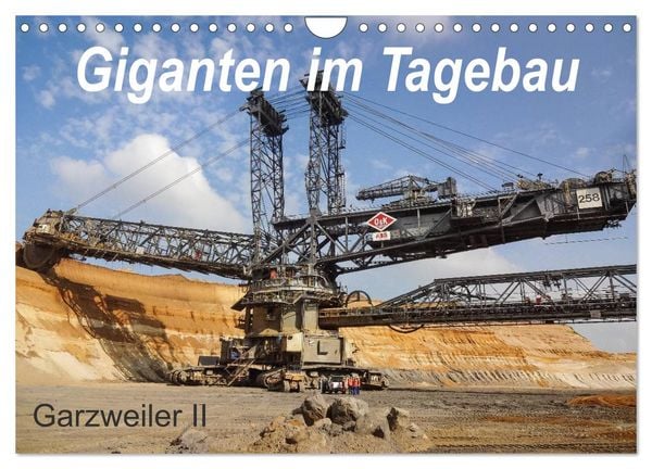 Produktbild: Giganten im Tagebau Garzweiler II (Wandkalender 2026 DIN A4 quer), CALVENDO Monatskalender