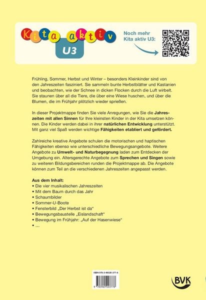 Produktbild: Kita aktiv U3 Jahreszeiten