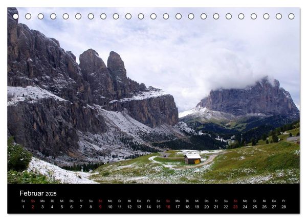 Produktbild: S&uuml;dtirol 2025 (Tischkalender 2025 DIN A5 quer), CALVENDO Monatskalender