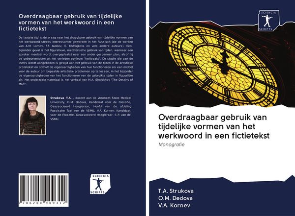 Produktbild: Overdraagbaar gebruik van tijdelijke vormen van het werkwoord in een fictietekst