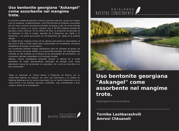 Produktbild: Uso bentonite georgiana "Askangel" come assorbente nel mangime trote.