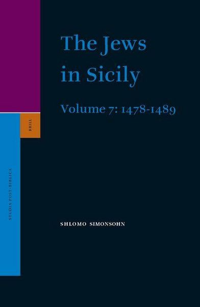 Produktbild: The Jews in Sicily, Volume 7 (1478-1489)