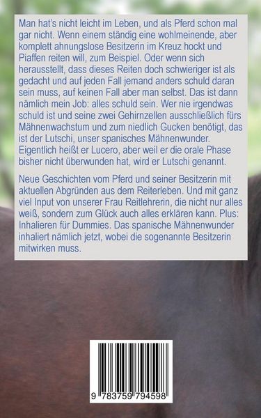 Produktbild: Ich bin ja hier nur das Pferd