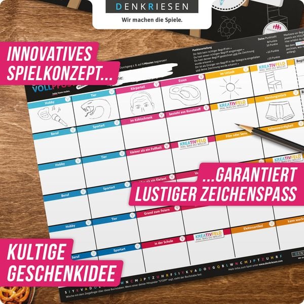 Produktbild: DENKRIESEN - STADT LAND VOLLPFOSTEN&reg; - PICASSO EDITION - "MAL WAS NEUES."