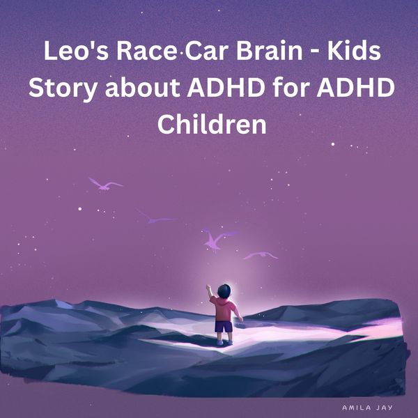 Produktbild: Leo's Race Car Brain - Kids Story about ADHD for ADHD Children