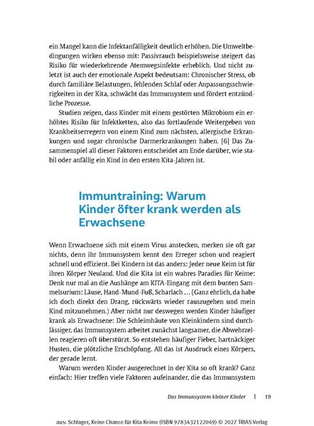 Produktbild: Keine Chance f&uuml;r Kita-Keime