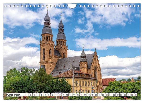 Produktbild: Speyer im Blick: Ein Jahr voller Geschichte und Charme (Wandkalender 2027 DIN A4 quer), CALVENDO Monatskalender