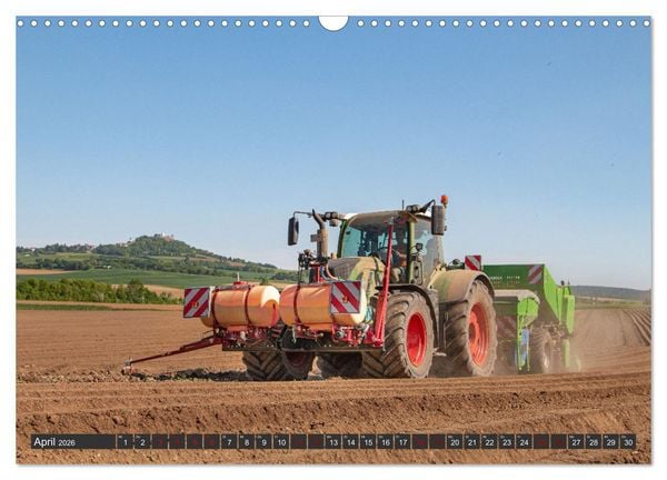 Produktbild: Landtechnik im Einsatz (Wandkalender 2026 DIN A3 quer), CALVENDO Monatskalender
