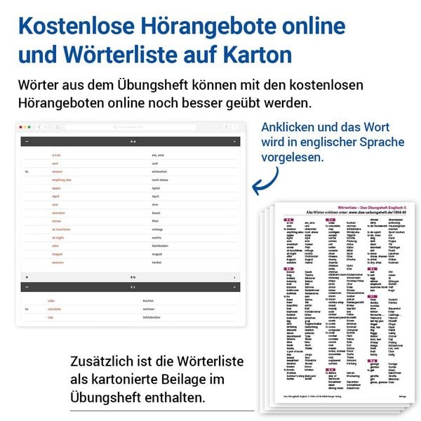 Produktbild: Das &Uuml;bungsheft Englisch 5
