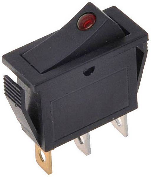 IWH 19029 EIN-AUS-Schalter rot 12V 10A 1St.