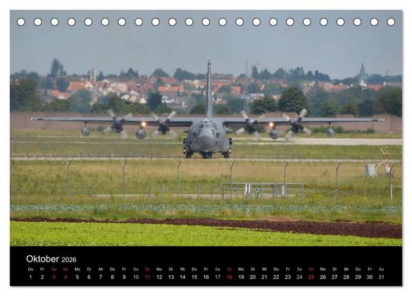 Produktbild: Milit&auml;r Air-Cargo (Tischkalender 2026 DIN A5 quer), CALVENDO Monatskalender