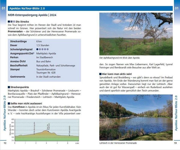 Produktbild: Wanderf&uuml;hrer "MDR Th&uuml;ringen Osterspaziergang"