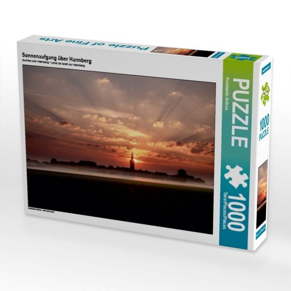 Produktbild: Sonnenaufgang &uuml;ber Hannberg (Puzzle)