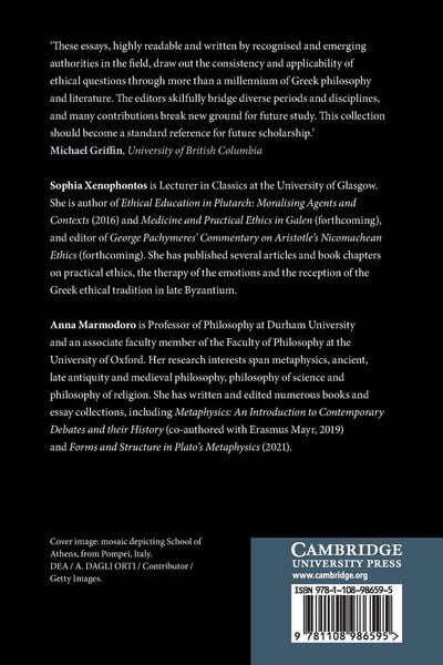 Produktbild: The Reception of Greek Ethics in Late Antiquity and Byzantium