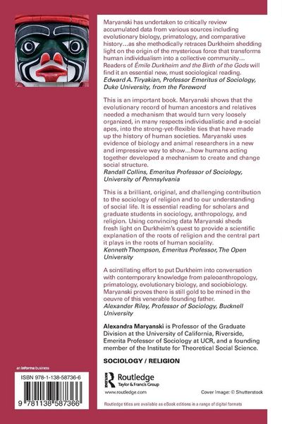 Produktbild: &Eacute;mile Durkheim and the Birth of the Gods
