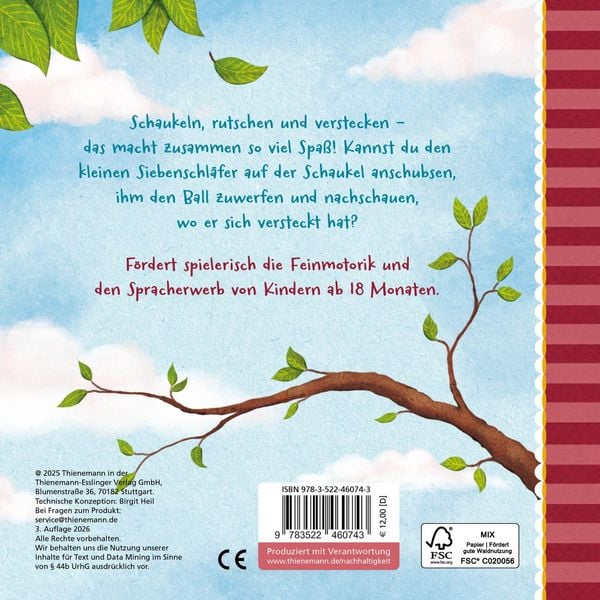 Produktbild: Der kleine Siebenschl&auml;fer: Spiel mit mir!