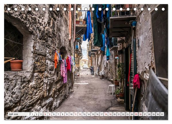Produktbild: Sizilien - Palermo (Tischkalender 2026 DIN A5 quer), CALVENDO Monatskalender